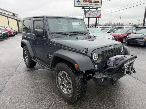 Gray 2017 Jeep Wrangler Sport