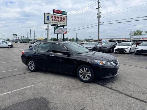 Crystal Black Pearl 2015 Honda Accord LX