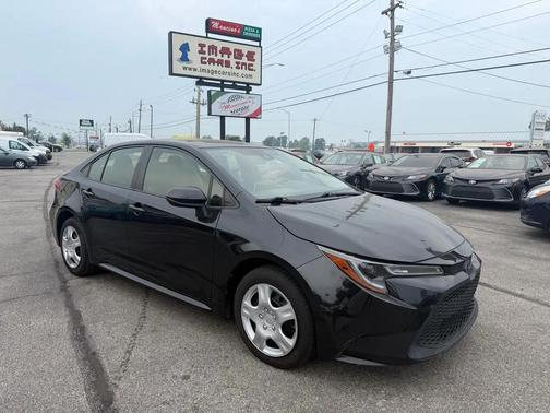 Black Sand Pearl 2020 Toyota Corolla LE