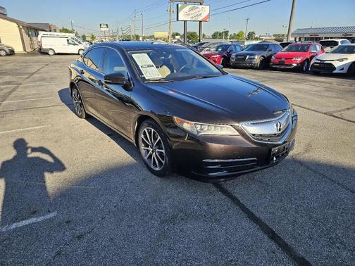 Brown 2016 Acura TLX V6 Tech