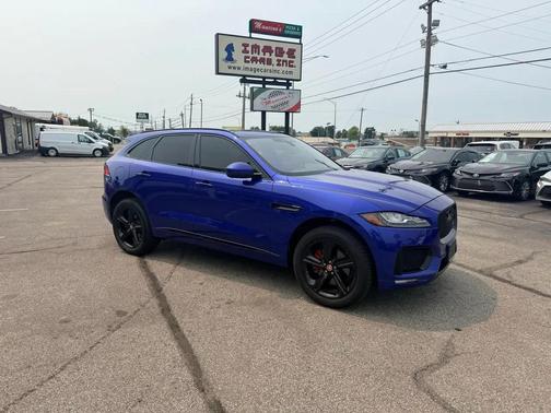Blue 2020 Jaguar F-PACE S P380 AWD Automatic