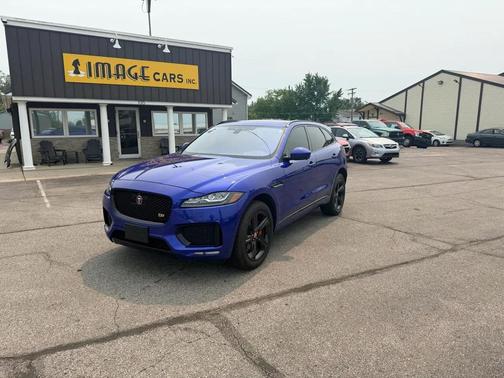 Blue 2020 Jaguar F-PACE S P380 AWD Automatic