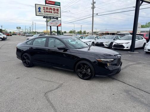 Crystal Black Pearl 2024 Honda Accord Hybrid Sport-L