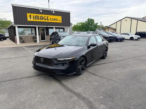 Crystal Black Pearl 2024 Honda Accord Hybrid Sport-L
