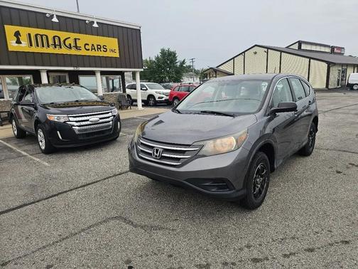 Gray 2013 Honda CR-V LX