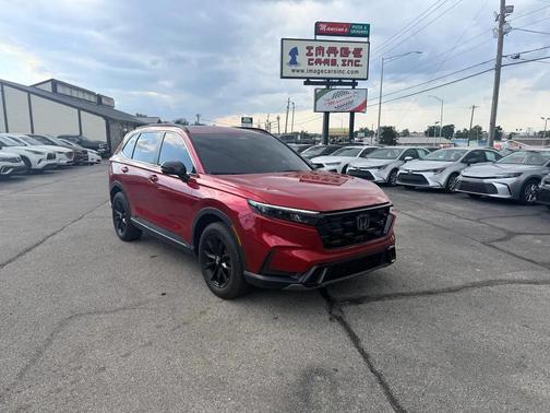 Radiant Red Metallic 2024 Honda CR-V Hybrid Sport AWD