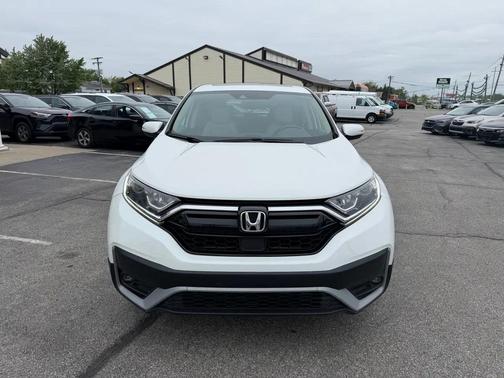 Platinum White Pearl 2021 Honda CR-V AWD EX-L
