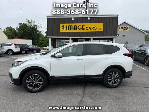 Platinum White Pearl 2021 Honda CR-V AWD EX-L
