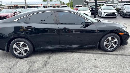 Crystal Black Pearl 2019 Honda Civic LX