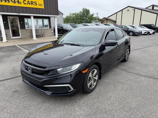 Crystal Black Pearl 2019 Honda Civic LX