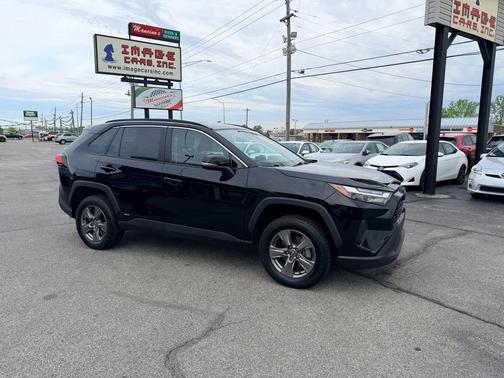 Midnight Black Metallic 2024 Toyota RAV4 Hybrid XLE