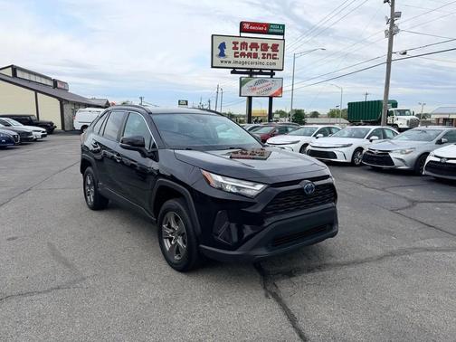Midnight Black Metallic 2024 Toyota RAV4 Hybrid XLE