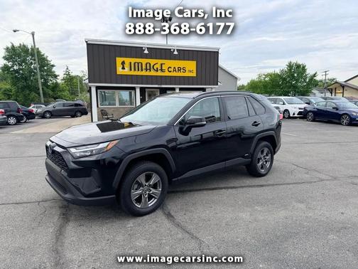 Midnight Black Metallic 2024 Toyota RAV4 Hybrid XLE