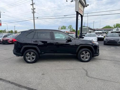 Midnight Black Metallic 2024 Toyota RAV4 Hybrid XLE