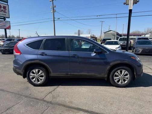 Gray 2013 Honda CR-V EX