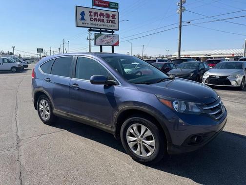 Gray 2013 Honda CR-V EX