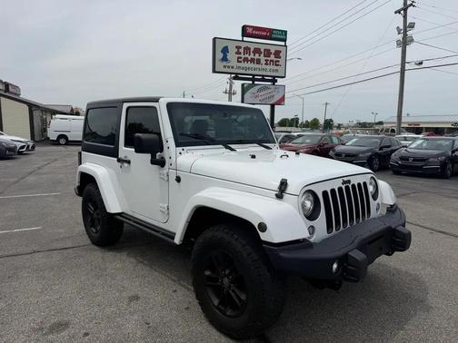 Bright White Clearcoat 2017 Jeep Wrangler Winter 4x4