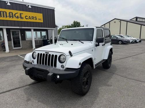 Bright White Clearcoat 2017 Jeep Wrangler Winter 4x4