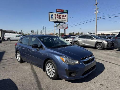 Blue 2012 Subaru Impreza 2.0i Premium