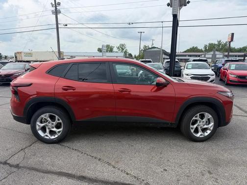 Red 2024 Chevrolet Trax LS