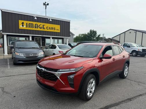 Red 2024 Chevrolet Trax LS