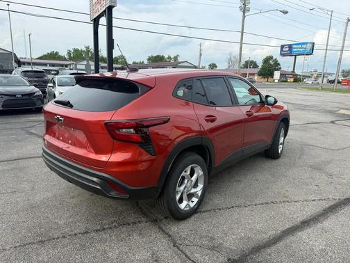 Red 2024 Chevrolet Trax LS