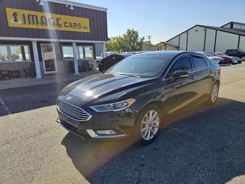 Shadow Black 2017 Ford Fusion SE