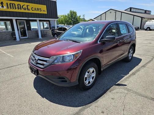 Maroon 2012 Honda CR-V LX