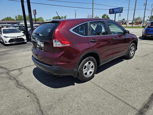 Maroon 2012 Honda CR-V LX