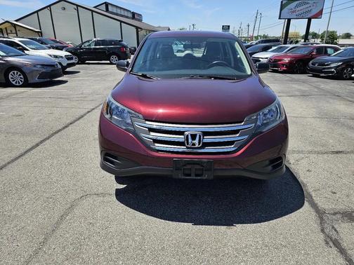 Maroon 2012 Honda CR-V LX