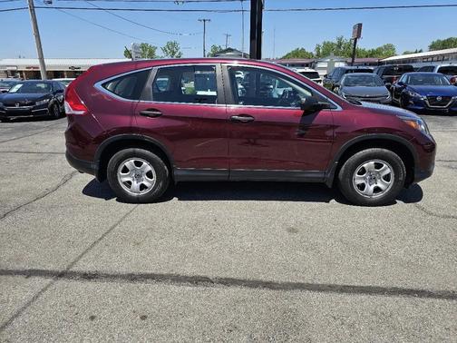 Maroon 2012 Honda CR-V LX