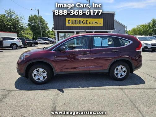 Maroon 2012 Honda CR-V LX