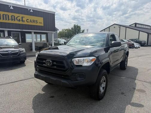 Midnight Black Metallic 2021 Toyota Tacoma SR
