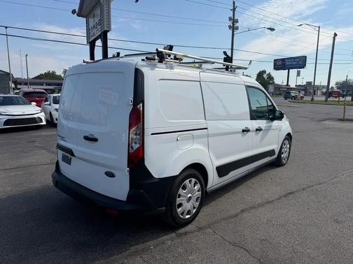 Frozen White 2020 Ford Transit Connect XL Cargo Van