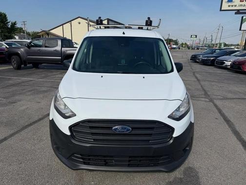 Frozen White 2020 Ford Transit Connect XL Cargo Van