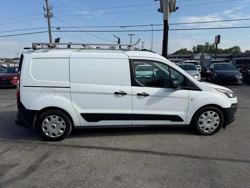 Frozen White 2020 Ford Transit Connect XL Cargo Van