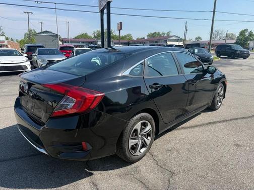 Crystal Black Pearl 2019 Honda Civic LX