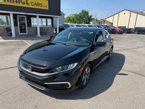 Crystal Black Pearl 2019 Honda Civic LX
