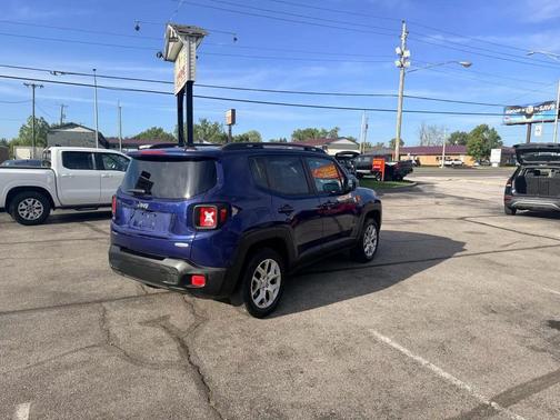 Jetset Blue 2017 Jeep Renegade Latitude