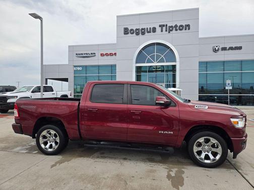 Delmonico Red Pearlcoat 2021 RAM 1500 Big Horn/Lone Star