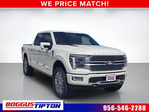 White Metallic 2024 Ford F-150 Platinum