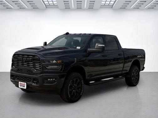 Forged Blue Metallic 2026 RAM 2500 Black Express Crew Cab 4x4 6'4' Box