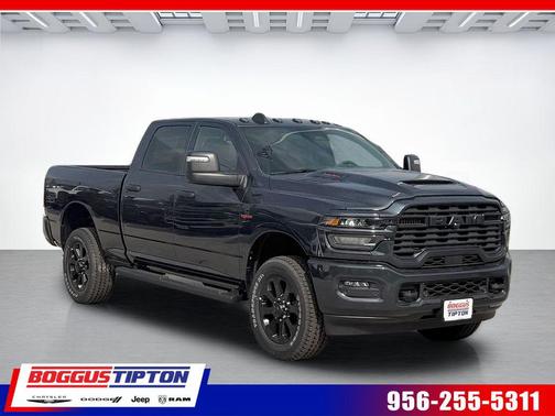 Forged Blue Metallic 2026 RAM 2500 Black Express Crew Cab 4x4 6'4' Box