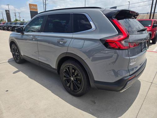 Gray 2025 Honda CR-V Hybrid Sport Touring AWD