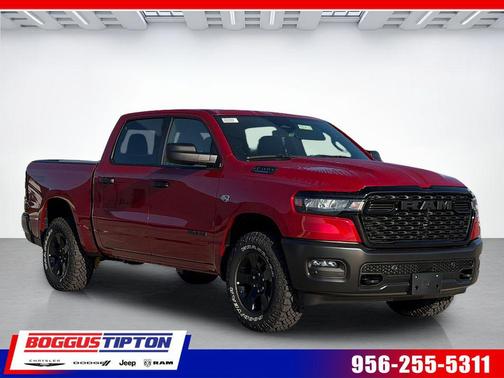 Molten Red Pearlcoat 2026 RAM 1500 Warlock Crew Cab 4x4 5'7' Box