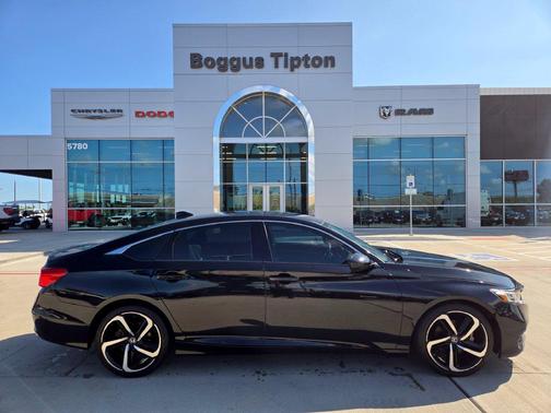 Black 2019 Honda Accord Sport