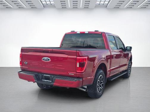 Red Metallic 2021 Ford F-150 XLT