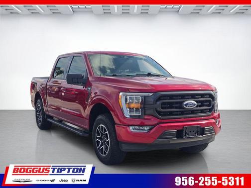 Red Metallic 2021 Ford F-150 XLT