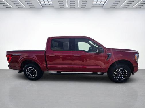 Red Metallic 2021 Ford F-150 XLT