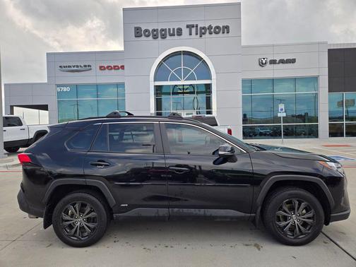 Midnight Black Metallic 2024 Toyota RAV4 Hybrid XLE Premium